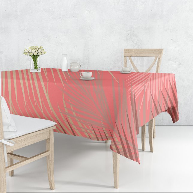 Boho Palm Pattern Tablecloth (Creator Uploaded)