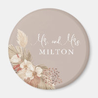 Boho Pampas Grass Neutrals Wedding