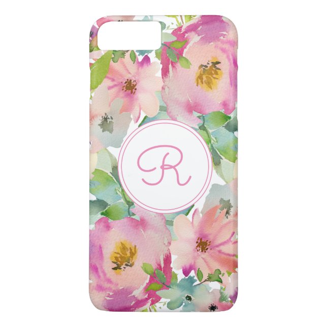 Boho Pastel Watercolor Case-Mate iPhone Case (Back)