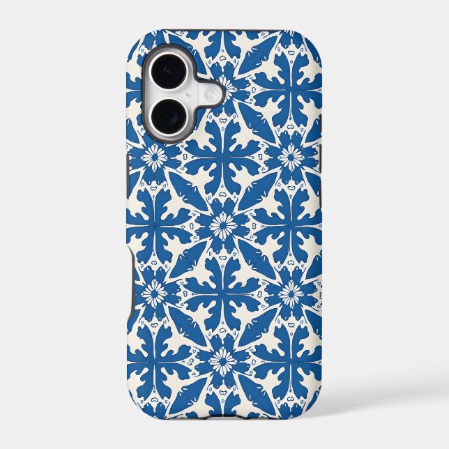 Boho Pattern in Blue – Elegant & Bold (Back)