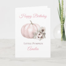 Boho Pink Pumpkin 1st Birthday
