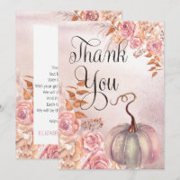 Boho Pink Pumpkin | Pampas Grass Girl Baby Shower