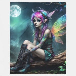 Boho Pixie Fleece Blanket