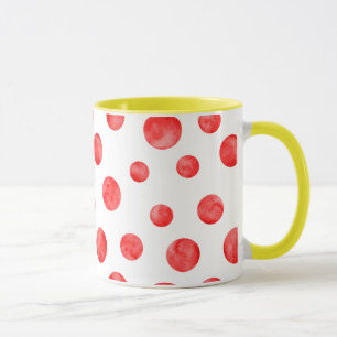 Boho polka dots l Colourful gift for her Mug