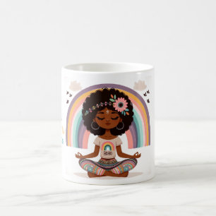 Boho Positivi-Tea Yoga Coffee Mug