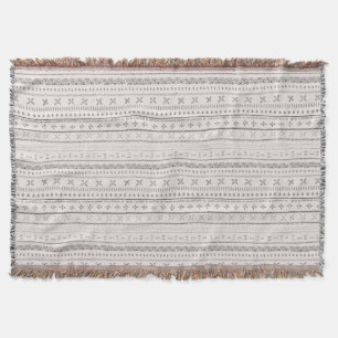 Boho Print Throw Blanket