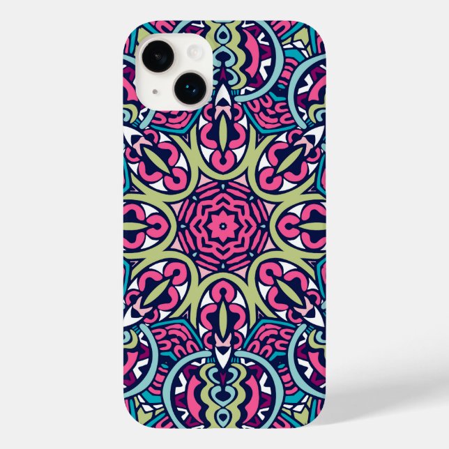 Boho Psychedelic Tribal iPhone Case  (Back)