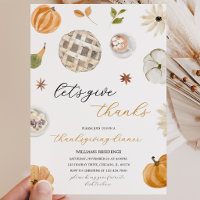 Boho Pumpkin Let's Give Thanks
