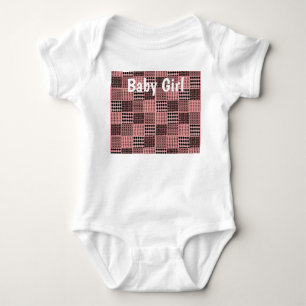 Boho Quilt Baby Bodysuit
