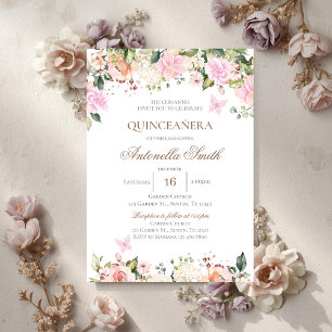 Boho Quinceanera Invitation