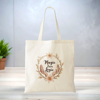 Boho Quote Elegant Stylish Tote Bag