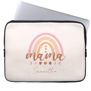 Boho Rainbow Mama Laptop Sleeve