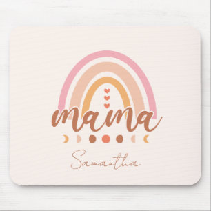 Boho Rainbow Mama Mouse Mat