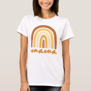 Boho Rainbow Mama T-Shirt