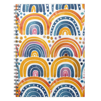 Boho Rainbow Notebook