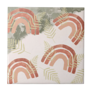 Boho Rainbow Tile