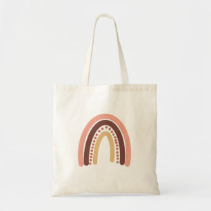 Boho Rainbow Tote Bag