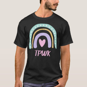 Boho Rainbow Treat People With Kindness TPWK Graph T-Shirt