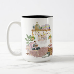 Boho Reading Room Mug