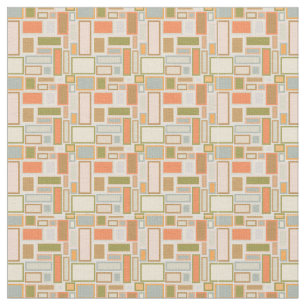 Boho Rectangles  Fabric
