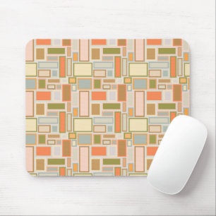 Boho Rectangles  Mouse Mat