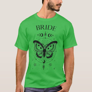 Boho Retro Celestial Bachelorette Bride Bridesmaid T-Shirt