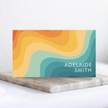 Boho Retro Classic Colour Wave Minimalist