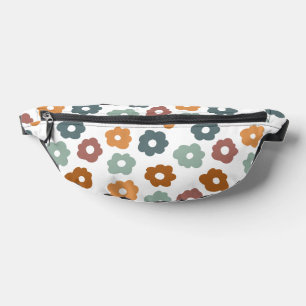 Boho Retro Earthy Florals and Botanical Charm Bum Bags
