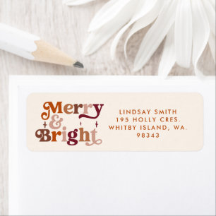 Boho Retro Merry and Bright
