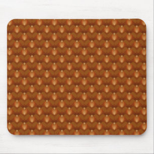 Boho Retro Pattern in 70s Style Mouse Mat