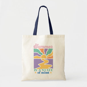  Boho Retro Summer Quote  Tote Bag
