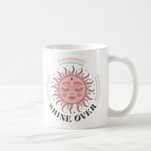 Boho Retro Sun Shine Coffee Mug