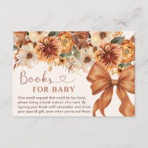 Boho Rustic Fall Floral Baby Shower Party
