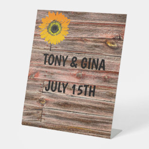 BOHO RUSTIC WOOD WEDDING WELCOME SIGN CUSTOM