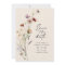 Boho Save The Date Flat Card