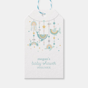 Boho Sea Animal Square Stickers Gift Tags