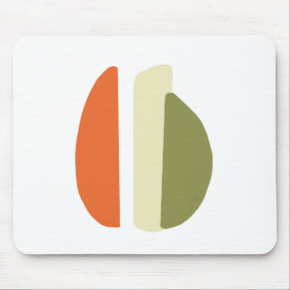 boho shapes abstract mouse mat