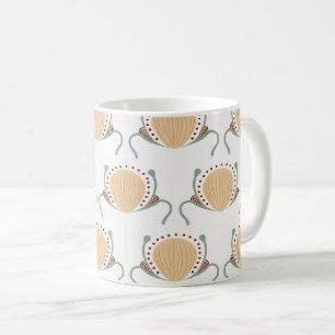 Boho Shell Pattern  Coffee Mug