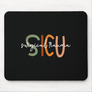 Boho SICU Surgical Trauma Intensive Care Nurse Mouse Mat