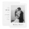 Boho Simple Elegant Text and Photo Wedding