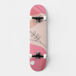 Boho Simple Shapes Skateboard