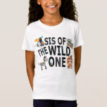 Boho Sister Of The Wild One Birthday T-Shirt<br><div class="desc">Cute colourful boho sis of the wild one 1st party t-shirt. This cute birthday outfit features boho style safari animals and trendy modern script '' sis of the wild one'' with tribal/ ethnic elements in various colours and shapes.</div>