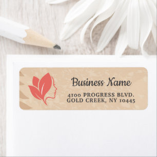 Boho Skincare / Beauty Return Address Label