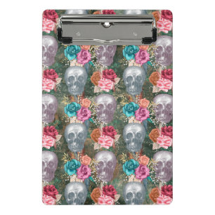 Boho Skull Series Design 10 Mini Clipboard