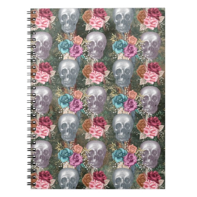 Boho Skull Series Design 10   Notebook (Front)