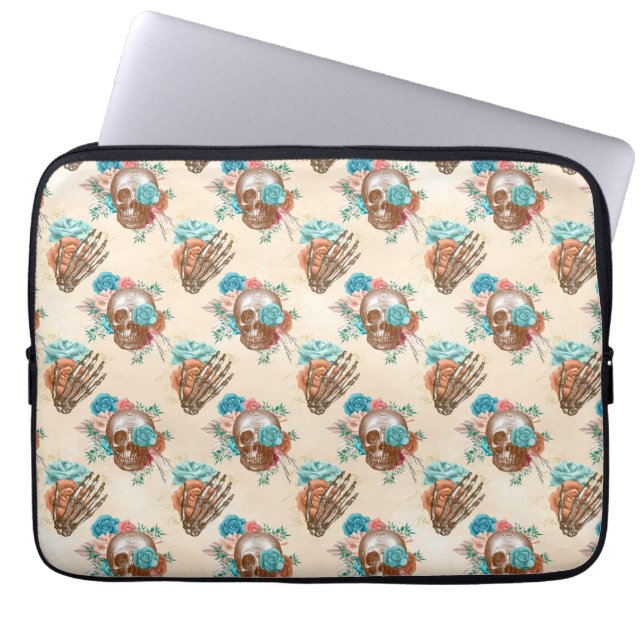 Boho Skull Series Design 12  Laptop Sleeve (Front)