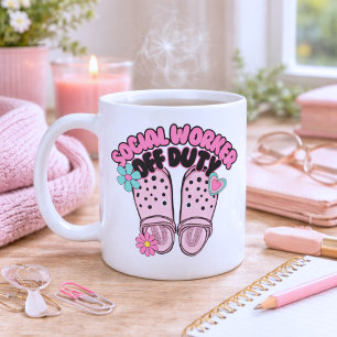 Boho Social Worker Off Duty  Coffee Mug