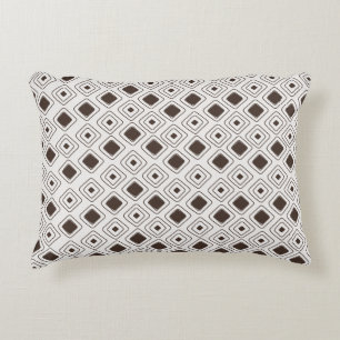 Boho Soft Neutral Tribal Geometric Aztec Pattern Decorative Cushion