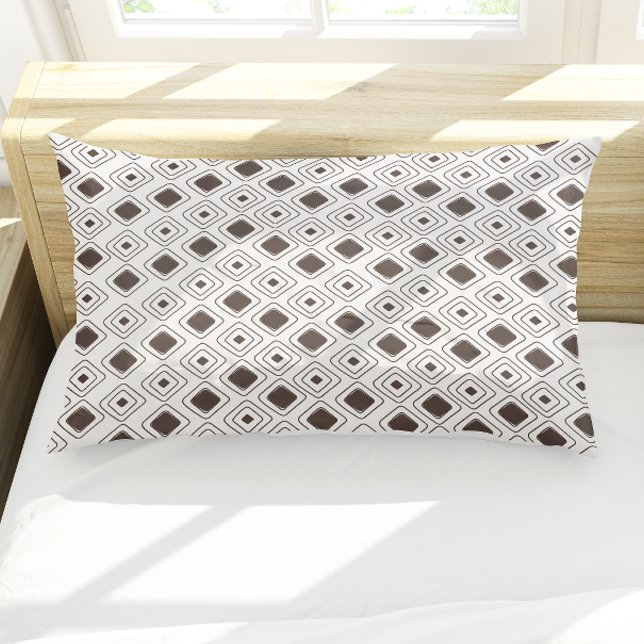 Boho Soft Neutral Tribal Geometric Aztec Pattern Pillowcase (Boho Soft Neutral Tribal Geometric Aztec Pattern Pillow Case)