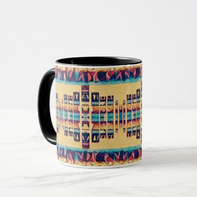 Boho Southwest Inspired  Mug (Front Left)